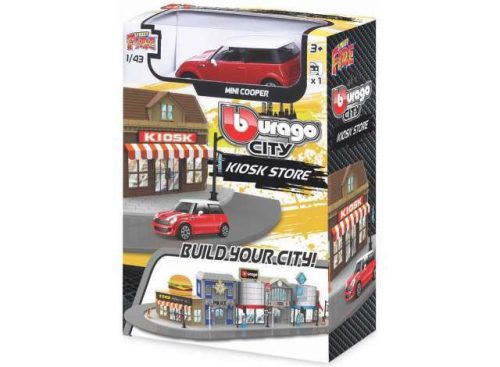 Bburago 1:43 Street Fire City kioszkbolt